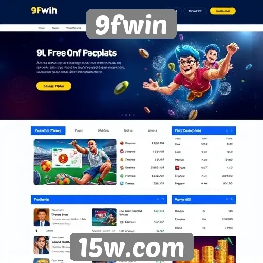 Navegação e usabilidade do site 9fwin